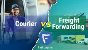 Courier vs freight forwarding