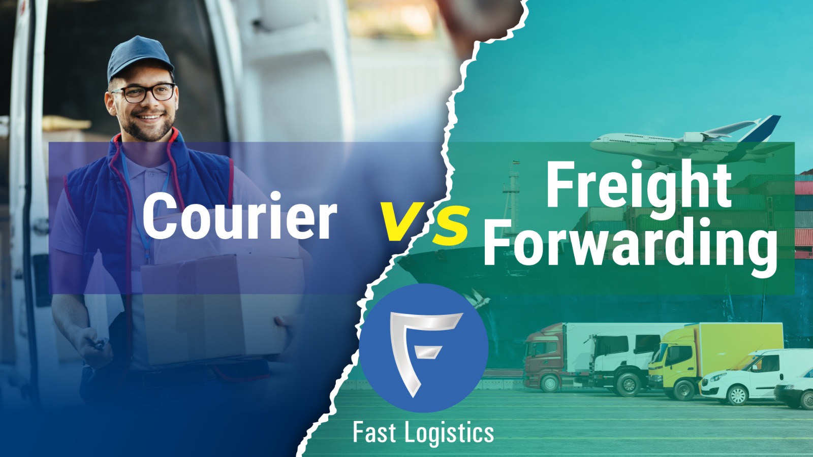 Courier vs freight forwarding